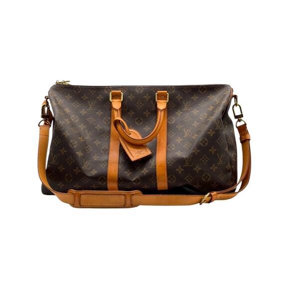 Louis Vuitton Keepall Bandouliere 45 Monogram In Brown - Picture 1 of 5